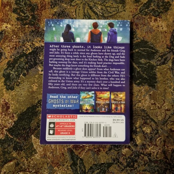 Children's novel, Ghosts of War by Steve Watkins, historical adventure - Picture 2 of 3